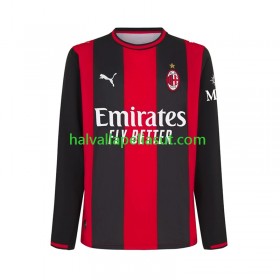 Jalkapallo Pelipaidat/Peliasut AC Milan Kotipaita 2026-2027 Pitkähihainen